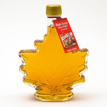 Amber Maple Syrup in Glass- 250 mL