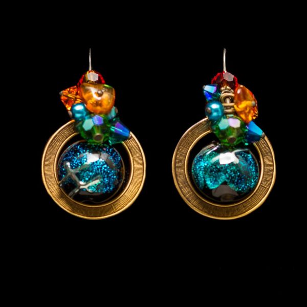 Galaxy Drop Earrings