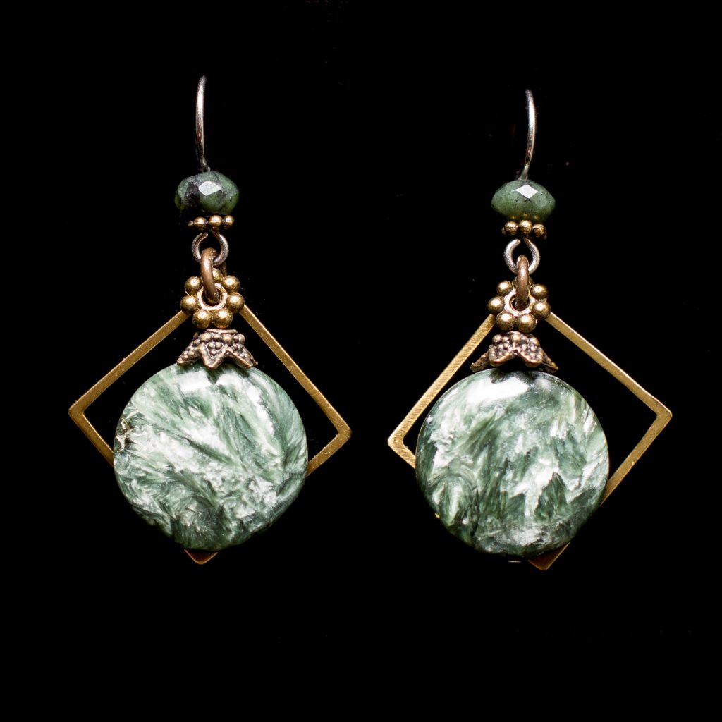 Jade Drop Earrings - Gallery Indigena