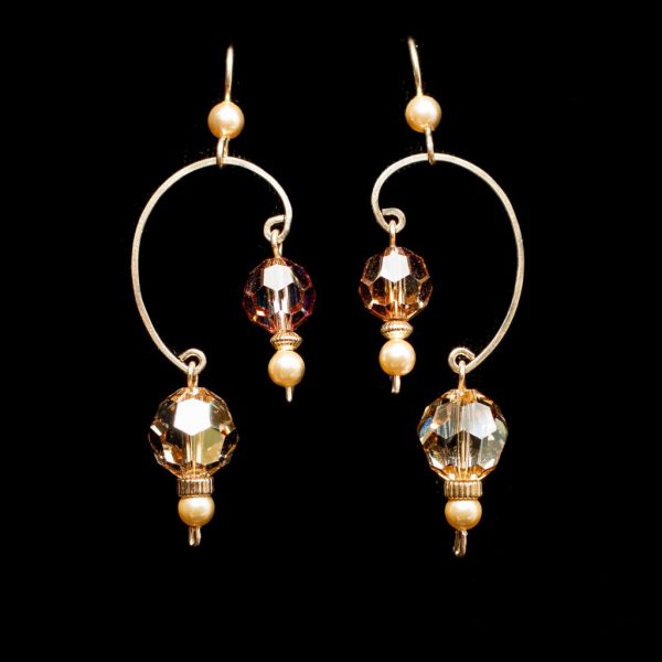 Champagne Cream Earrings