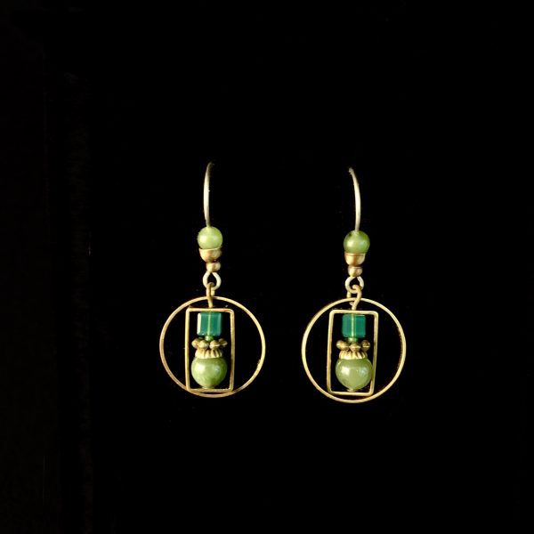 Jade Drop Earrings