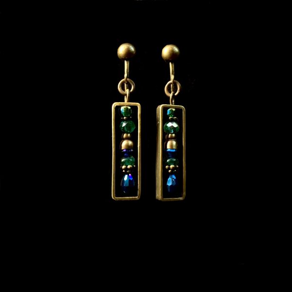 Atlantis Clip On Earrings