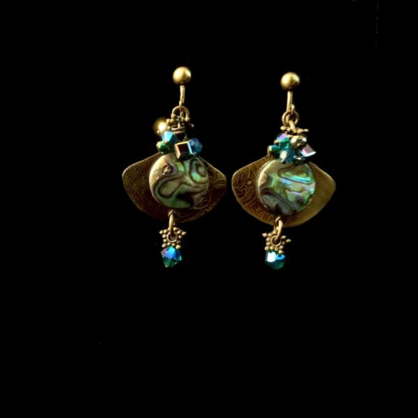 Atlantis Clip On Earrings