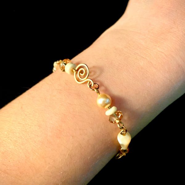 Champagne Cream Bracelet