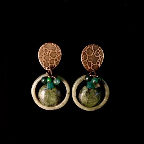 Jade Drop Earrings